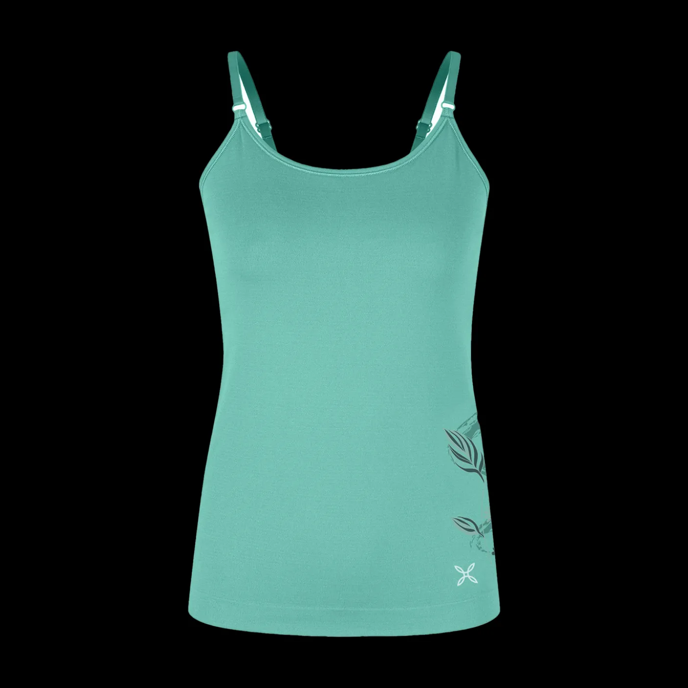 FLOWER SEAMLESS CANOTTA WOMAN