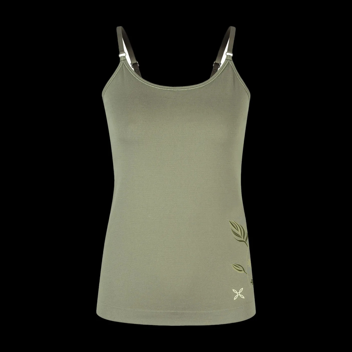 FLOWER SEAMLESS CANOTTA WOMAN