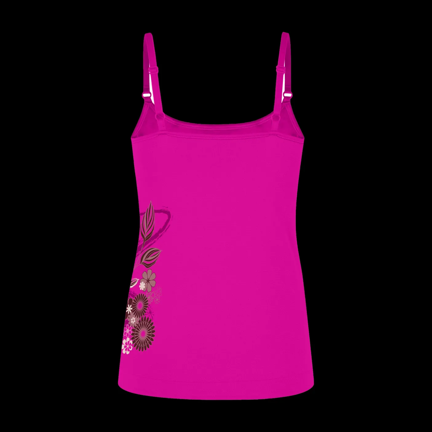 FLOWER SEAMLESS CANOTTA WOMAN