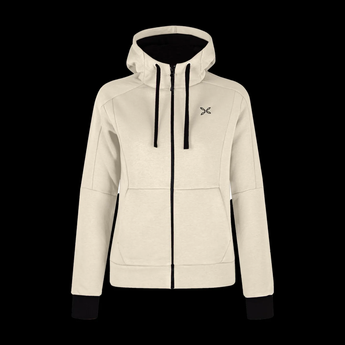 LOGO COTTON HOODED MAGLIA WOM.