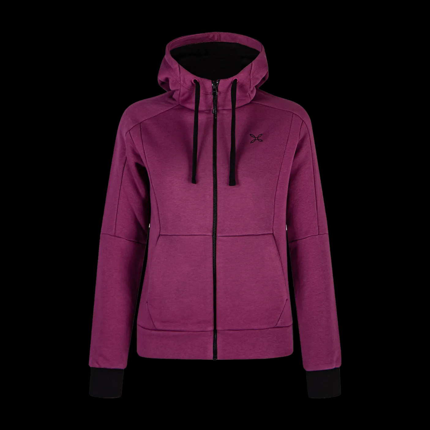 LOGO COTTON HOODED MAGLIA WOM.