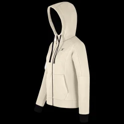 LOGO COTTON HOODED MAGLIA WOM.