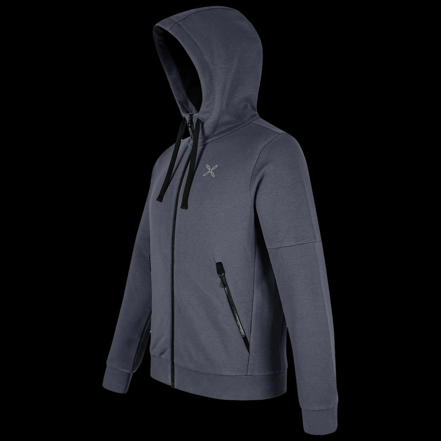 LOGO COTTON HOODED MAGLIA