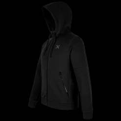 LOGO COTTON HOODED MAGLIA