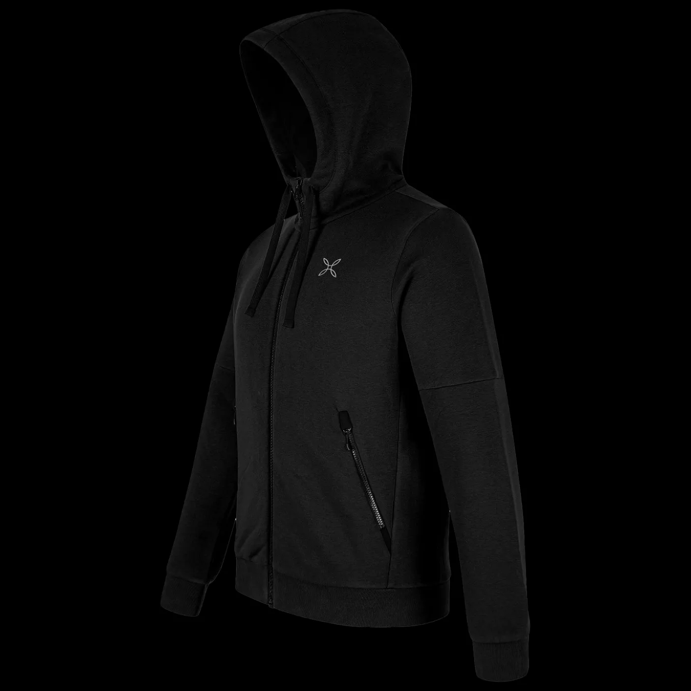LOGO COTTON HOODED MAGLIA