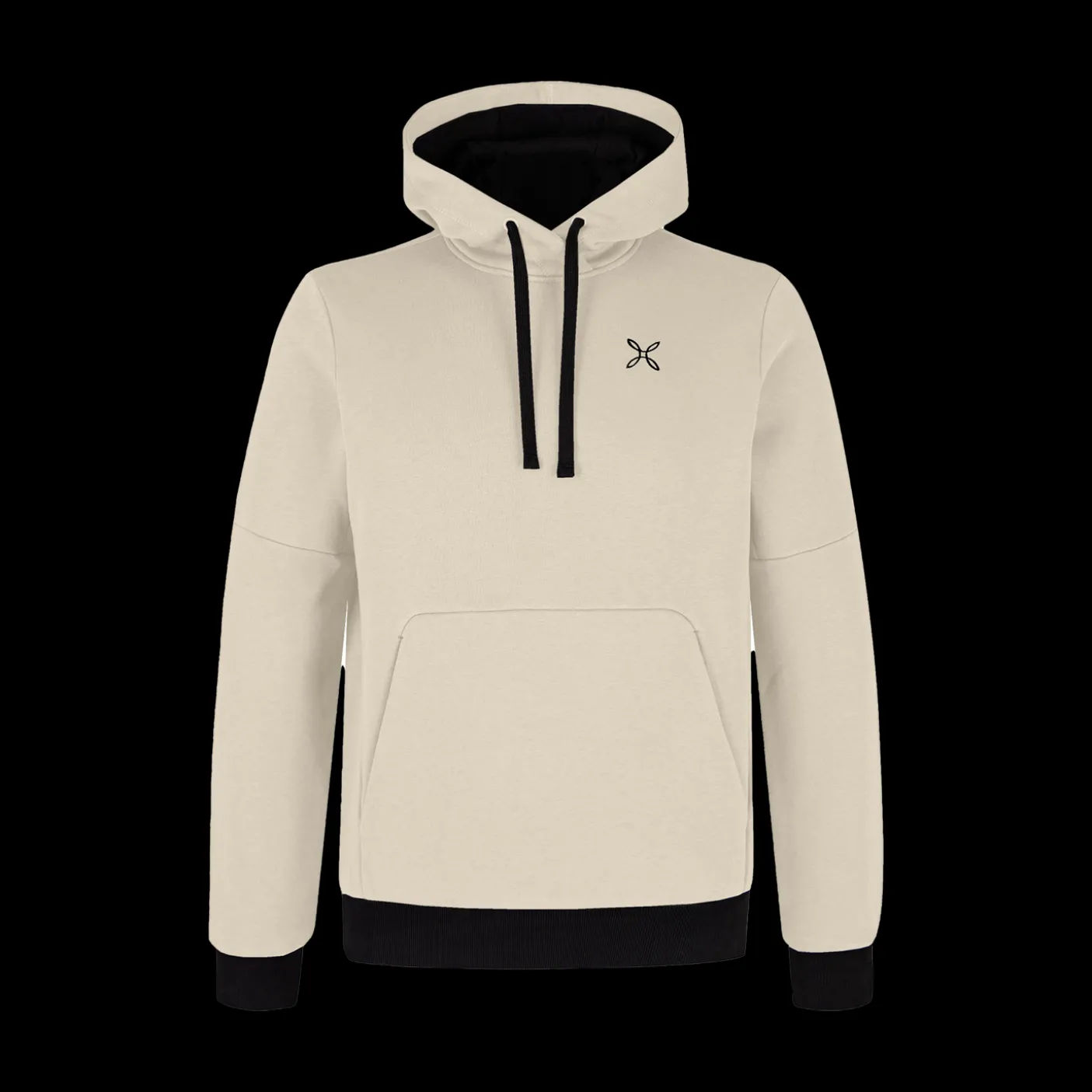 LOGO COTTON HOODED SWEATER