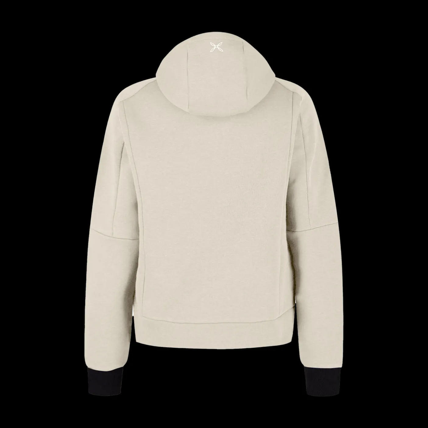 LOGO COTTON HOODED SWEATER WOM