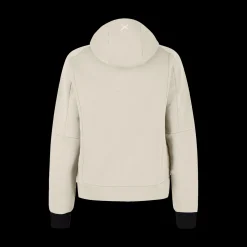 LOGO COTTON HOODED SWEATER WOM