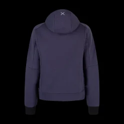 LOGO COTTON HOODED SWEATER WOM