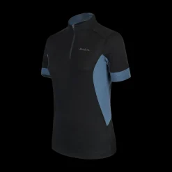 MERINO TRENDY ZIP T-SHIRT WOM.