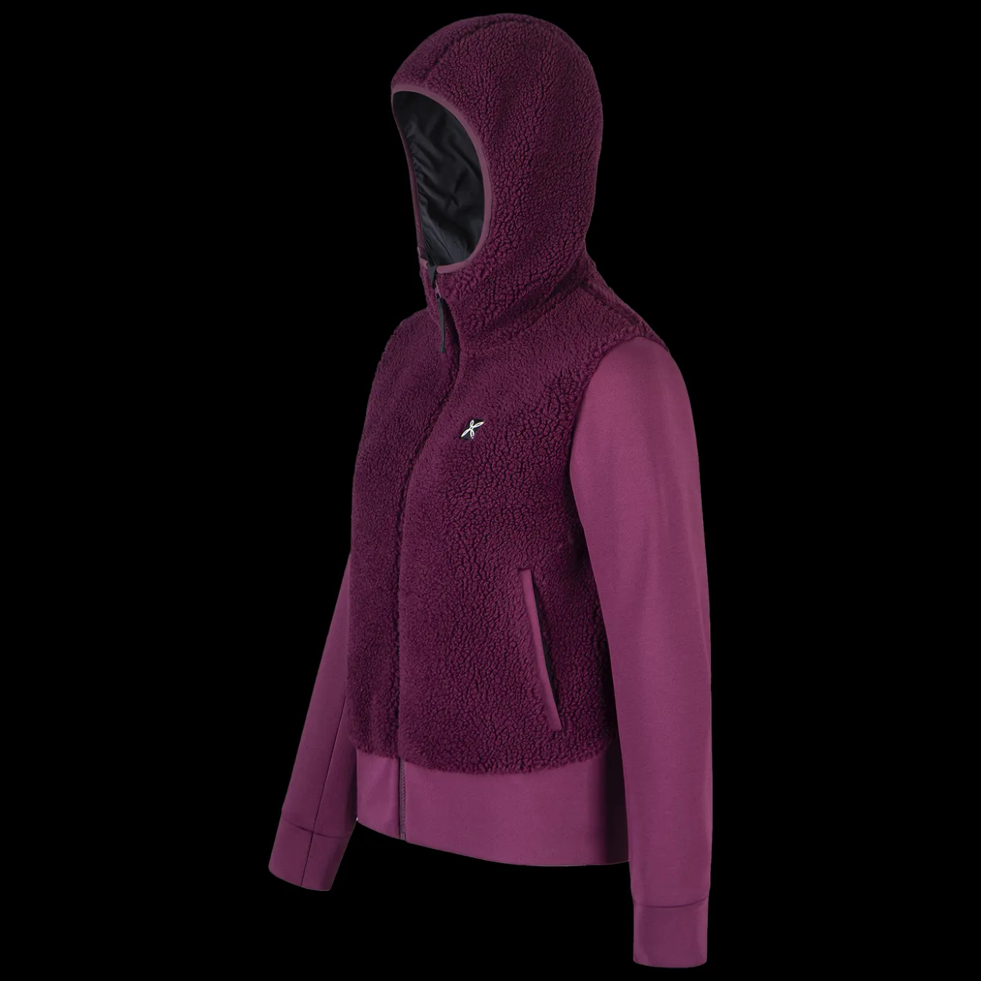 SHERPA MIX JACKET WOMAN