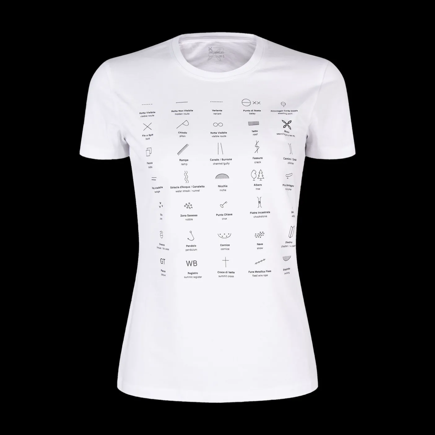 TOPOGRAPHIC T-SHIRT WOMAN