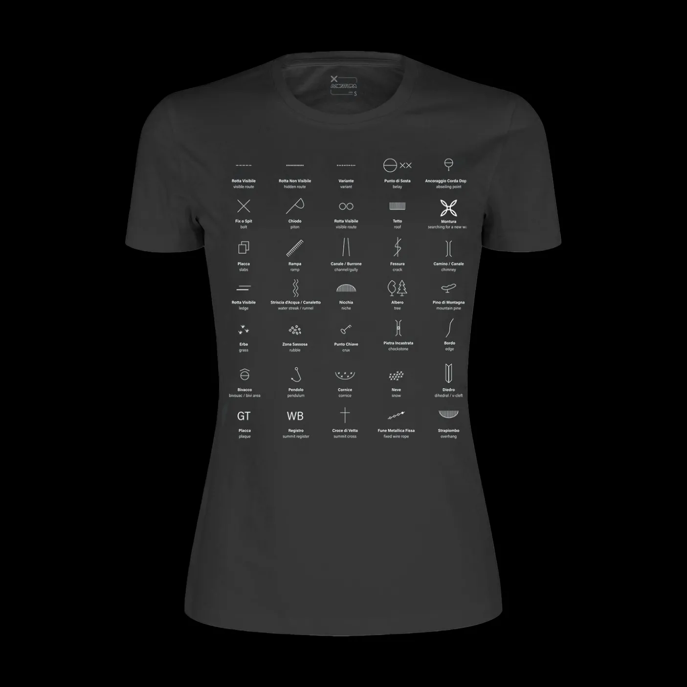 TOPOGRAPHIC T-SHIRT WOMAN