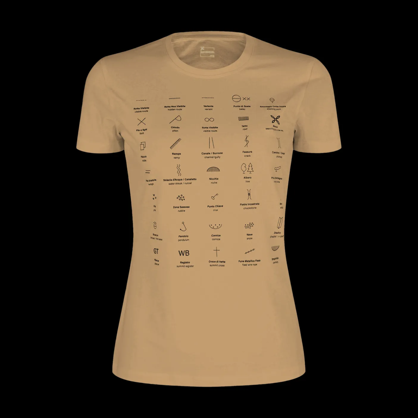 TOPOGRAPHIC T-SHIRT WOMAN
