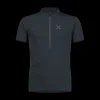 VERTICAL BLOCK ZIP T-SHIRT