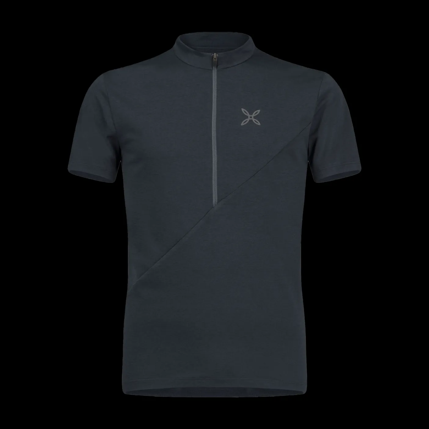 VERTICAL BLOCK ZIP T-SHIRT